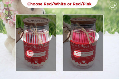 Christian Love Jar – Bible Verse Encouragement Gift for Wife, Girlfriend, Valentine