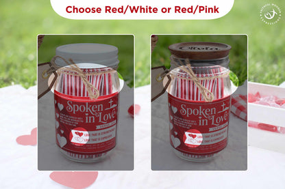 Personalized Bible Verse Jar for Mom, Wife, or Friend – Christian Encouragement Gift with Color-Coded Verses
