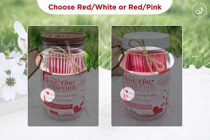 Christian Wedding or Engagement Gift – Love Bible Verse Jar with Scripture Encouragement