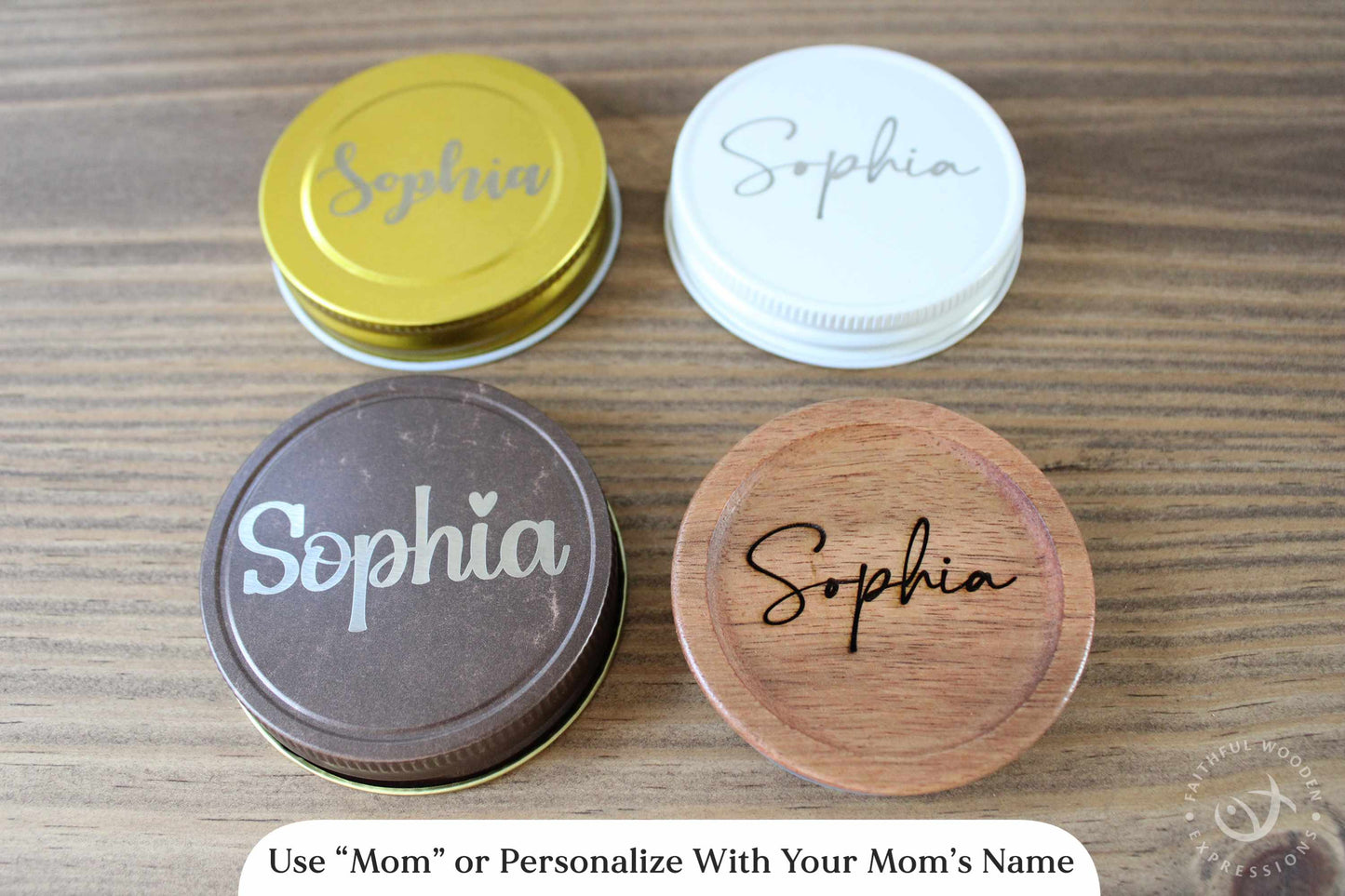 Mom Personalized Bible Verse Jar Gift - Color-Coded Scriptures for Encouragement & Prayer for Mothers