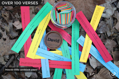 Christian Bible Verse Jar for Men - Color Coded Gift for Guidance Motivation and Assurance