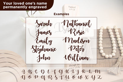 Personalized Baptism Cross for Boy or Girl (Customize for any occasion)